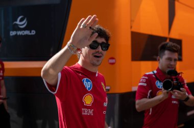 ImolaGP GP GP F1 2025, 16 Mayıs 2025, Imola, Emilia Romagna - Ferrari Formula 1 Charles Leclerc sürücüsü