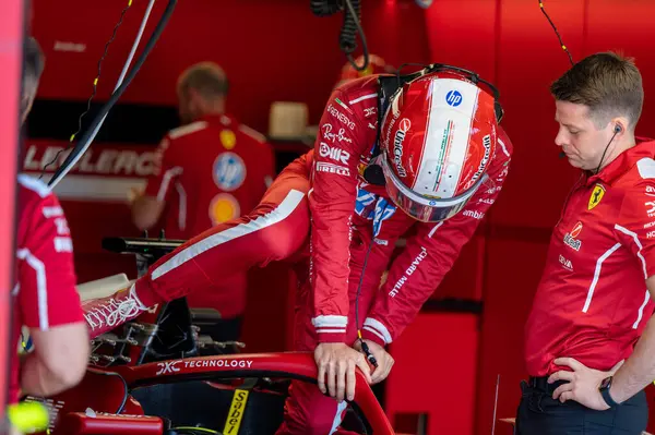 ImolaGP GP GP F1 2025, 16 Mayıs 2025, Imola, Emilia Romagna - Ferrari Formula 1 Charles Leclerc sürücüsü