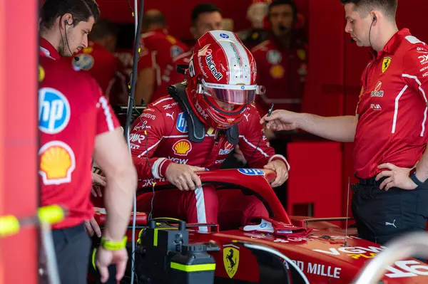 ImolaGP GP GP F1 2025, 16 Mayıs 2025, Imola, Emilia Romagna - Ferrari Formula 1 Charles Leclerc sürücüsü