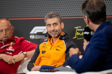 ImolaGP GP GP F1 2025, 16 Mayıs 2025, Imola, Emilia Romagna - Formula 1 Andrea Stella McLaren