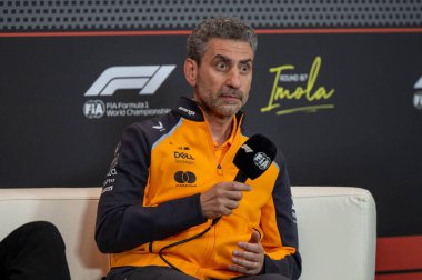 ImolaGP GP GP F1 2025, 16 Mayıs 2025, Imola, Emilia Romagna - Formula 1 Andrea Stella McLaren