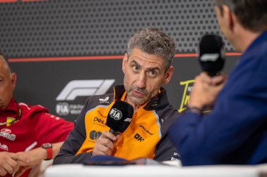 ImolaGP GP GP F1 2025, 16 Mayıs 2025, Imola, Emilia Romagna - Formula 1 Andrea Stella McLaren