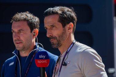 ImolaGP GP GP F1 2025, 16 Mayıs 2025, Imola, Emilia Romagna - Formula 1 Davide Camicioli Sky Sport F1