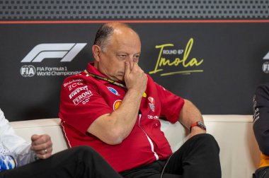 ImolaGP GP GP F1 2025, 16 Mayıs 2025, Imola, Emilia Romagna - Formula 1 Vasseur Ferrari