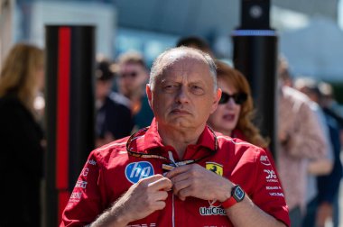 ImolaGP GP GP F1 2025, 16 Mayıs 2025, Imola, Emilia Romagna - Formula 1 Vasseur Ferrari