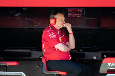 ImolaGP GP GP F1 2025, 16 Mayıs 2025, Imola, Emilia Romagna - Formula 1 Vasseur Ferrari