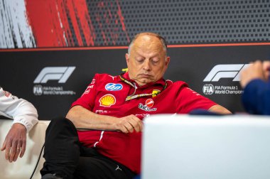 ImolaGP GP GP F1 2025, 16 Mayıs 2025, Imola, Emilia Romagna - Formula 1 Vasseur Ferrari