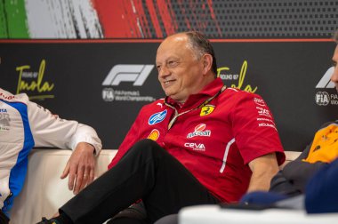 ImolaGP GP GP F1 2025, 16 Mayıs 2025, Imola, Emilia Romagna - Formula 1 Vasseur Ferrari