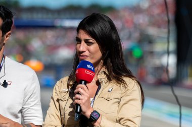 ImolaGP GP GP F1 2025, 16 Mayıs 2025, Imola, Emilia Romagna - Formula 1 Vicky Piria Sky Sport F1