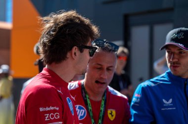 ImolaGP GP GP F1 2025, 16 Mayıs 2025, Imola, Emilia Romagna - Ferrari Formula 1 Charles Leclerc sürücüsü