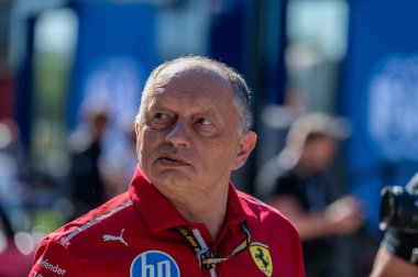 ImolaGP GP GP F1 2025, 16 Mayıs 2025, Imola, Emilia Romagna - Formula 1 Vasseur Ferrari