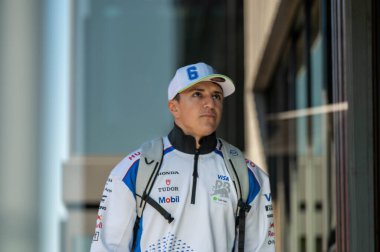 ImolaGP GP GP F1 2025, 16 Mayıs 2025, Imola, Emilia Romagna - Yarış Boğaları için Formula 1 Hadjar sürücüsü