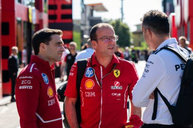 ImolaGP GP GP F1 2025, 16 Mayıs 2025, Imola, Emilia Romagna - Formula 1 Loic Serra Ferrari