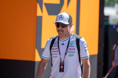 ImolaGP GP GP F1 2025, 16 Mayıs 2025, Imola, Emilia Romagna - Sauber 'in Formula 1 Valtteri Bottas sürücüsü