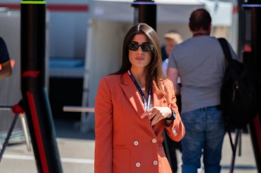 ImolaGP GP GP F1 2025, 16 Mayıs 2025, Imola, Emilia Romagna - Formula 1 Vicky Piria Sky Sport F1