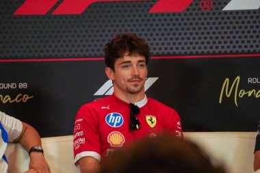 MonacoGP GP GP F1 2025, 25 Mayıs 2025, Monte Carlo, Monaco - Formula 1 Charles Leclerc