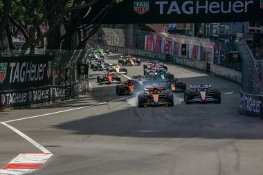 MonacoGP GP GP F1 2025, 25 Mayıs 2025, Monte Carlo, Monaco - Formula 1 Charles Leclerc Ferrari sürücüsü