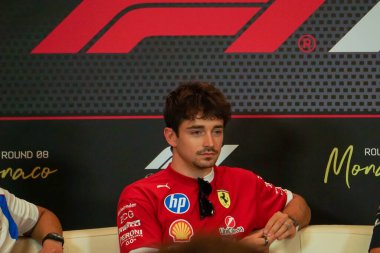 MonacoGP GP GP F1 2025, 25 Mayıs 2025, Monte Carlo, Monaco - Formula 1 Charles Leclerc
