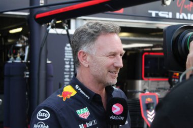 MonacoGP GP GP F1 2025, 25 Mayıs 2025, Monte Carlo, Monaco - Formula 1 Horner Red Bull