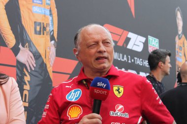 MonacoGP GP GP F1 2025, 25 Mayıs 2025, Monte Carlo, Monaco - Formula 1 Vasseur Ferrari