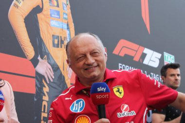 MonacoGP GP GP F1 2025, 25 Mayıs 2025, Monte Carlo, Monaco - Formula 1 Vasseur Ferrari