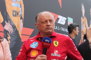 MonacoGP GP GP F1 2025, 25 Mayıs 2025, Monte Carlo, Monaco - Formula 1 Vasseur Ferrari