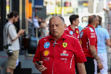 MonacoGP GP GP F1 2025, 25 Mayıs 2025, Monte Carlo, Monaco - Formula 1 Vasseur Ferrari