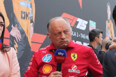 MonacoGP GP GP F1 2025, 25 Mayıs 2025, Monte Carlo, Monaco - Formula 1 Vasseur Ferrari