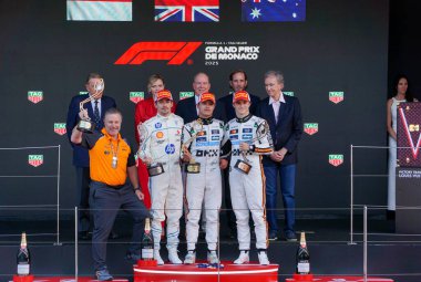 MonacoGP GP GP F1 2025, 25 Mayıs 2025, Monte Carlo, Monaco - Formula 1 Charles Leclerc Ferrari sürücüsü