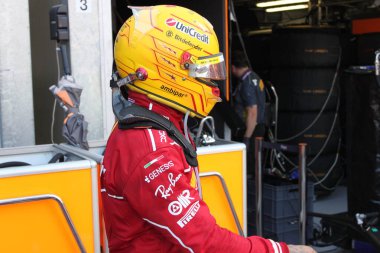 MonacoGP GP GP F1 2025, 25 Mayıs 2025, Monte Carlo, Monaco - Formula 1 Lewis Hamilton Ferrari sürücüsü