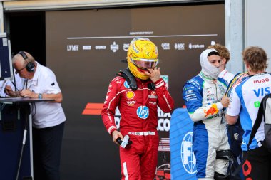 MonacoGP GP GP F1 2025, 25 Mayıs 2025, Monte Carlo, Monaco - Formula 1 Lewis Hamilton Ferrari sürücüsü