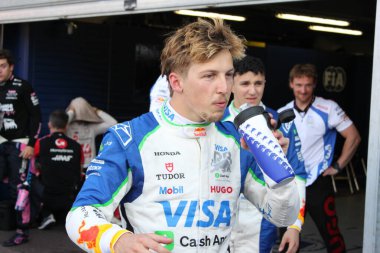 MonacoGP GP GP F1 2025, 25 Mayıs 2025, Monte Carlo, Monaco - Formula 1 Liam Lawson Yarış Bulls sürücüsü