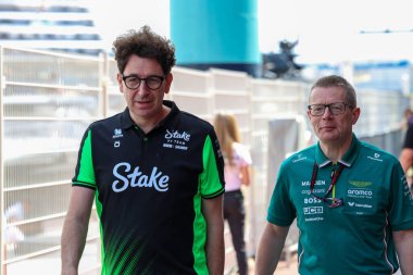 MonacoGP GP GP F1 2025, 25 Mayıs 2025, Monte Carlo, Monaco - Formula 1 Mattia Binotto Audi