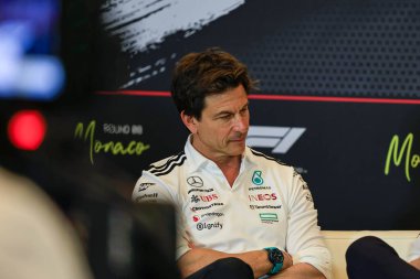 MonacoGP GP GP F1 2025, 25 Mayıs 2025, Monte Carlo, Monaco - Formula 1 Toto Wolff Mercedes