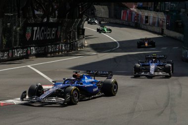 MonacoGP GP GP F1 2025, 25 Mayıs 2025, Monte Carlo, Monaco - Formula 1 Alex Albon Williams sürücüsü