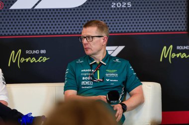 MonacoGP GP GP F1 2025, 25 Mayıs 2025, Monte Carlo, Monaco - Formula 1 Andy Cowell Aston Martin
