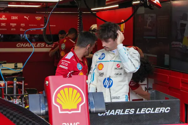 MonacoGP GP GP F1 2025, 25 Mayıs 2025, Monte Carlo, Monaco - Formula 1 Charles Leclerc Ferrari sürücüsü