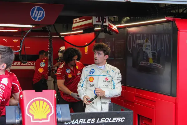 MonacoGP GP GP F1 2025, 25 Mayıs 2025, Monte Carlo, Monaco - Formula 1 Charles Leclerc Ferrari sürücüsü