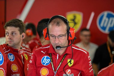 SpanishGP GP GP F1 2025, Haziran 12025, Barcellona, İspanya - Formula 1 Loic Serra Ferrari