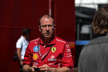 SpanishGP GP GP F1 2025, Haziran 12025, Barcellona, İspanya - Formula 1 Loic Serra Ferrari