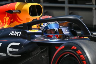 SpanishGP GP GP F1 2025, Haziran 12025, Barcellona, İspanya - Formula 1 Red Bull için Max Verstappen sürücüsü