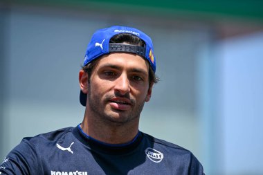 SpanishGP GP GP F1 2025 Haziran 12025 Barcellona, İspanya - Formula 1 Carlos Sainz Williams sürücüsü