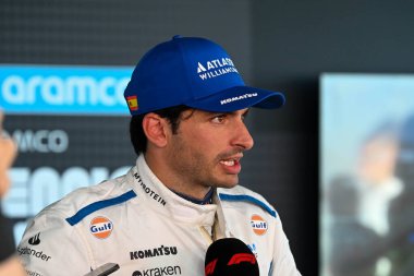 SpanishGP GP GP F1 2025 Haziran 12025 Barcellona, İspanya - Formula 1 Carlos Sainz Williams sürücüsü