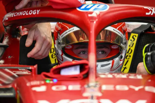 SpanishGP GP GP F1 2025, Haziran 12025, Barcellona, İspanya - Ferrari Formula 1 Charles Leclerc sürücüsü