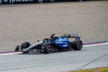 Avusturya GP GP GP F1 2025, 30 Haziran 2025, Spielberg, Avusturya - Williams için Formula 1 Alexander Albon sürücüsü
