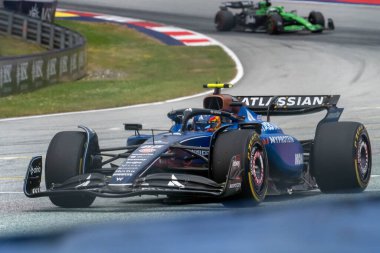 Avusturya GP GP GP F1 2025, 30 Haziran 2025, Spielberg, Avusturya - Williams Formula 1 Carlos Sainz sürücüsü