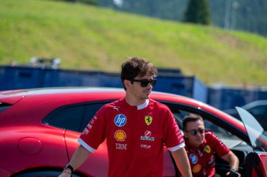 Avusturya GP GP GP F1 2025, 30 Haziran 2025, Spielberg, Avusturya - Ferrari Formula 1 Charles Leclerc sürücüsü