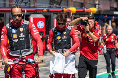 Avusturya GP GP GP F1 2025, 30 Haziran 2025, Spielberg, Avusturya - Ferrari Formula 1 Charles Leclerc sürücüsü