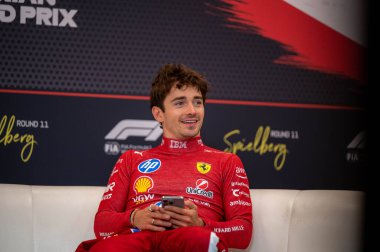 Avusturya GP GP GP F1 2025, 30 Haziran 2025, Spielberg, Avusturya - Ferrari Formula 1 Charles Leclerc sürücüsü
