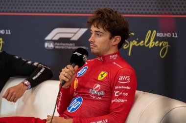 Avusturya GP GP GP F1 2025, 30 Haziran 2025, Spielberg, Avusturya - Ferrari Formula 1 Charles Leclerc sürücüsü